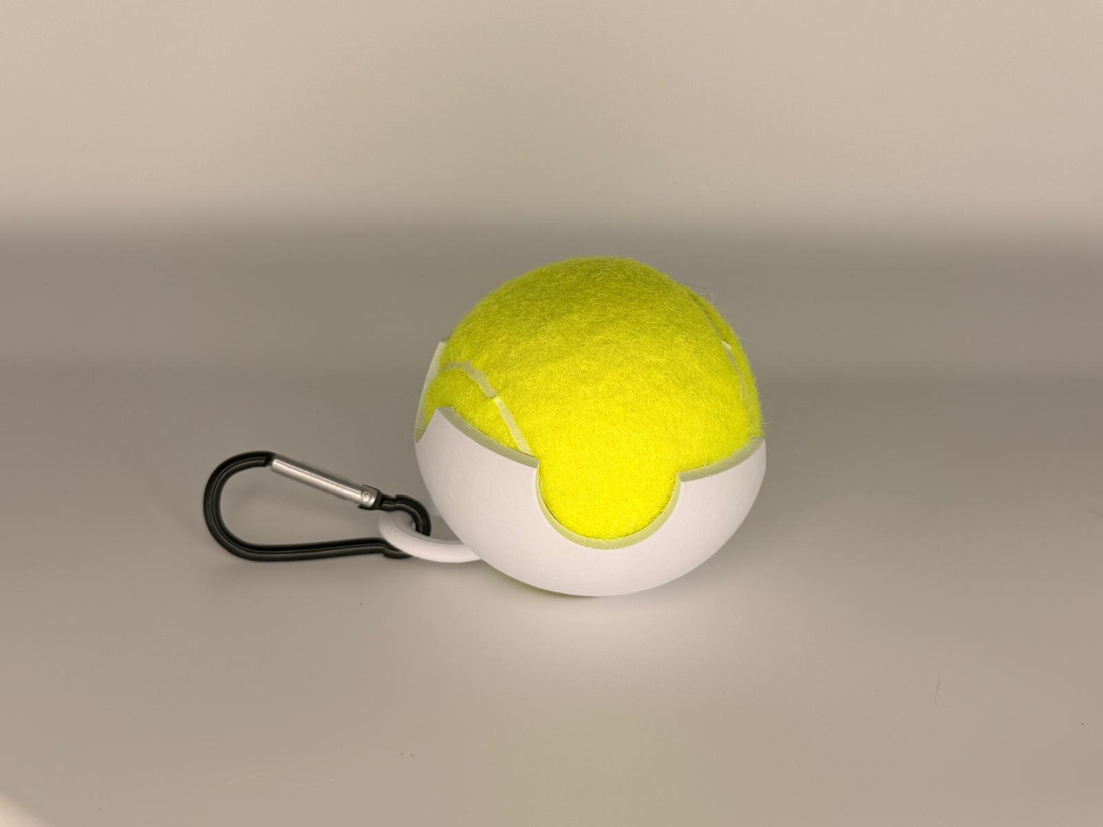 White Tennis Ball Holder