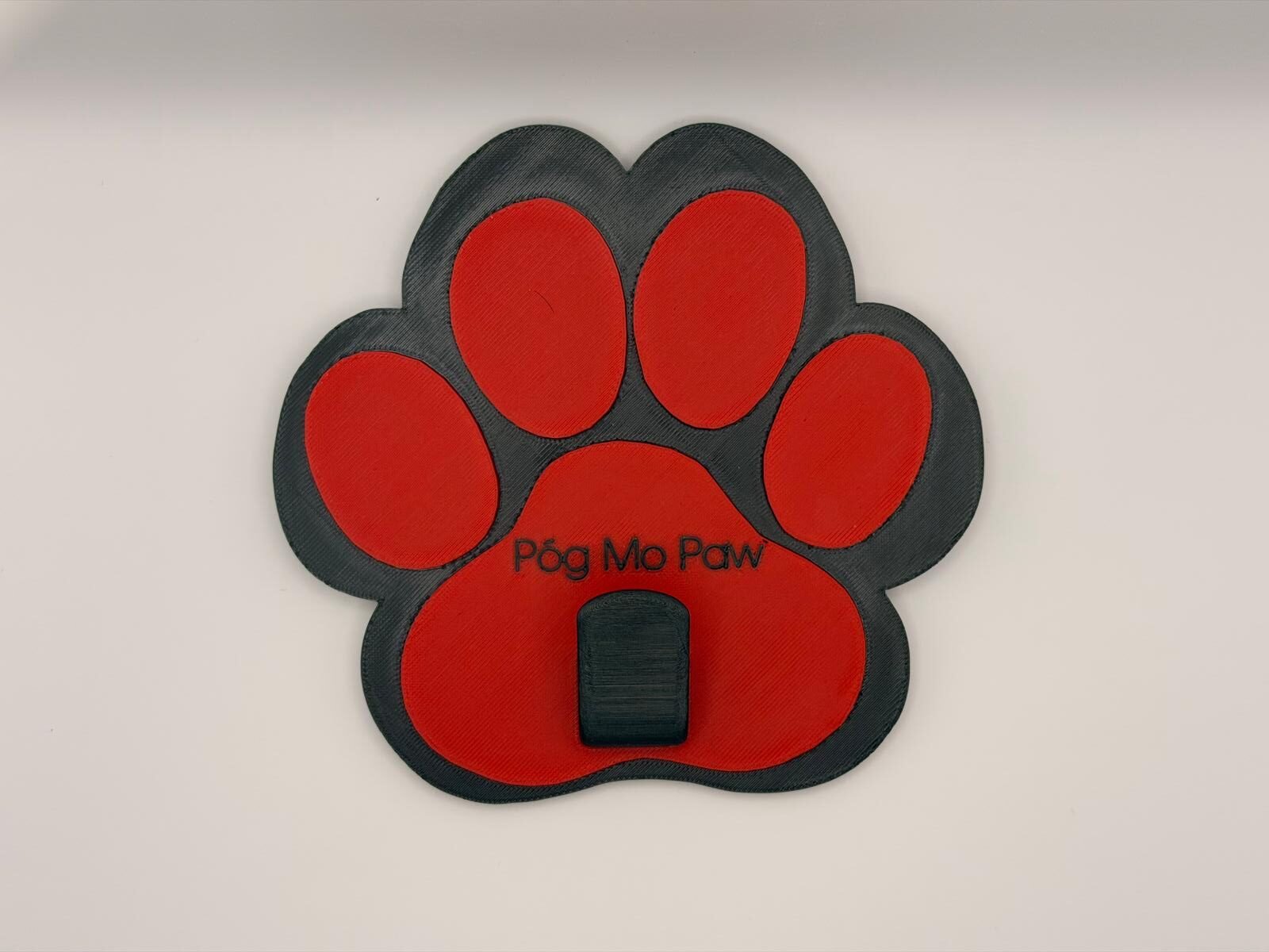 Red + Green Leash Holder