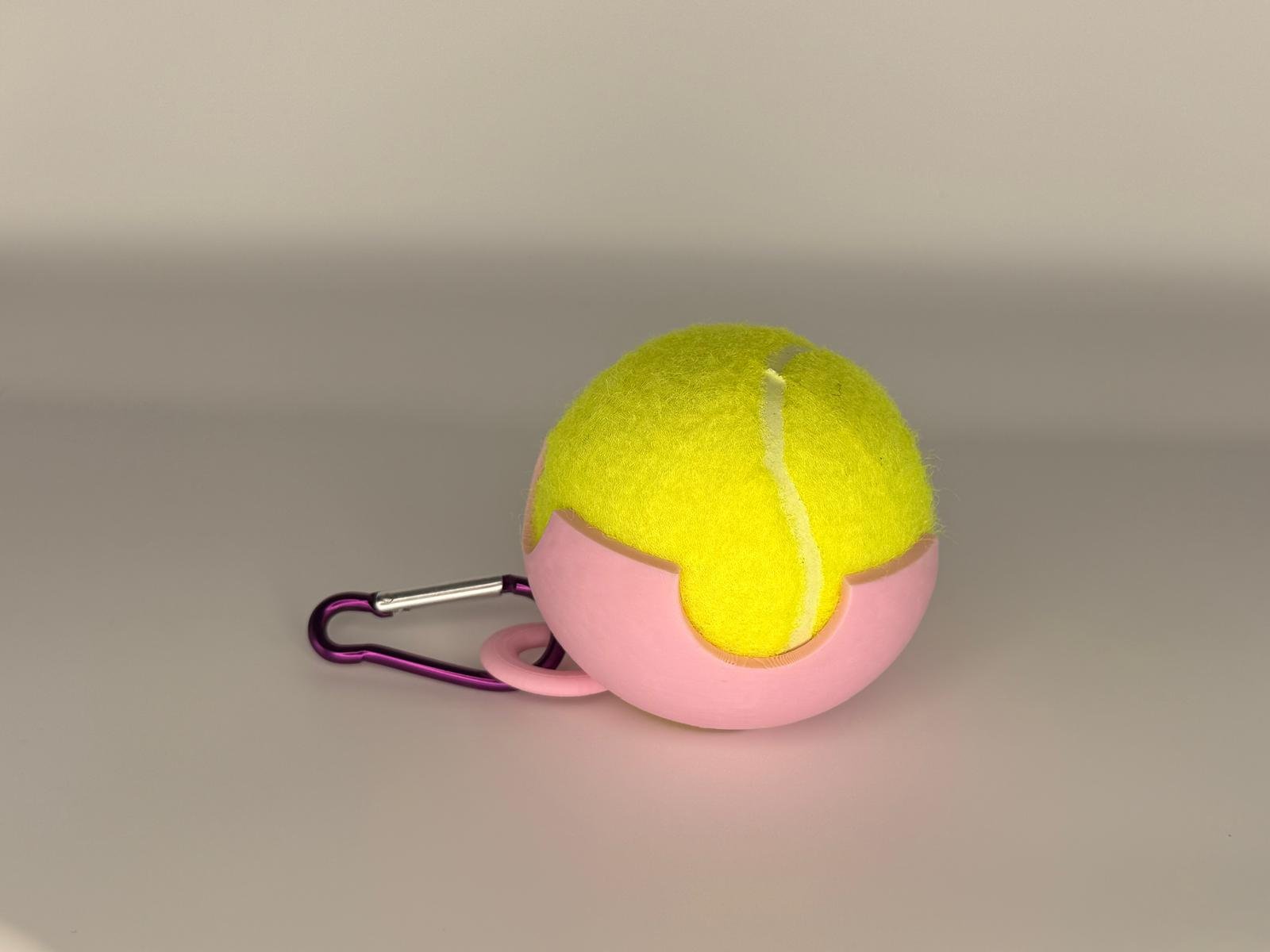 Pink Tennis Ball Holder