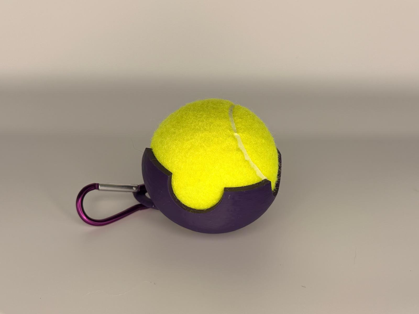 Purple Tennis Ball Holder