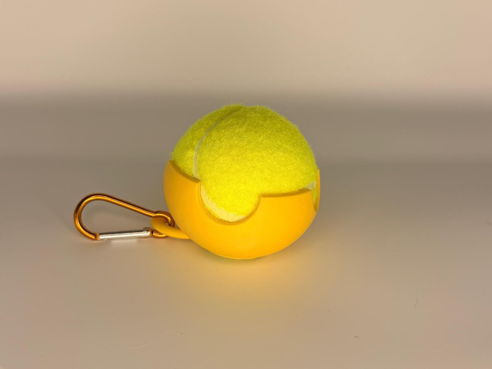 Yellow Tennis Ball Holder