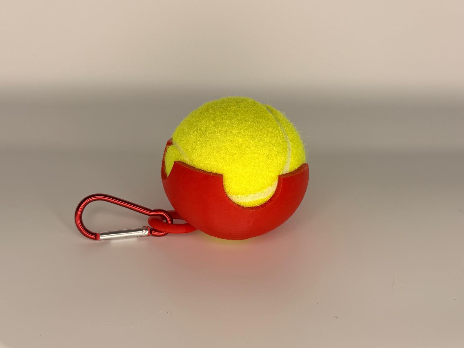 Red Tennis Ball Holder
