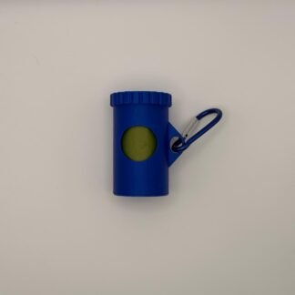 Blue Poo Bag Dispenser