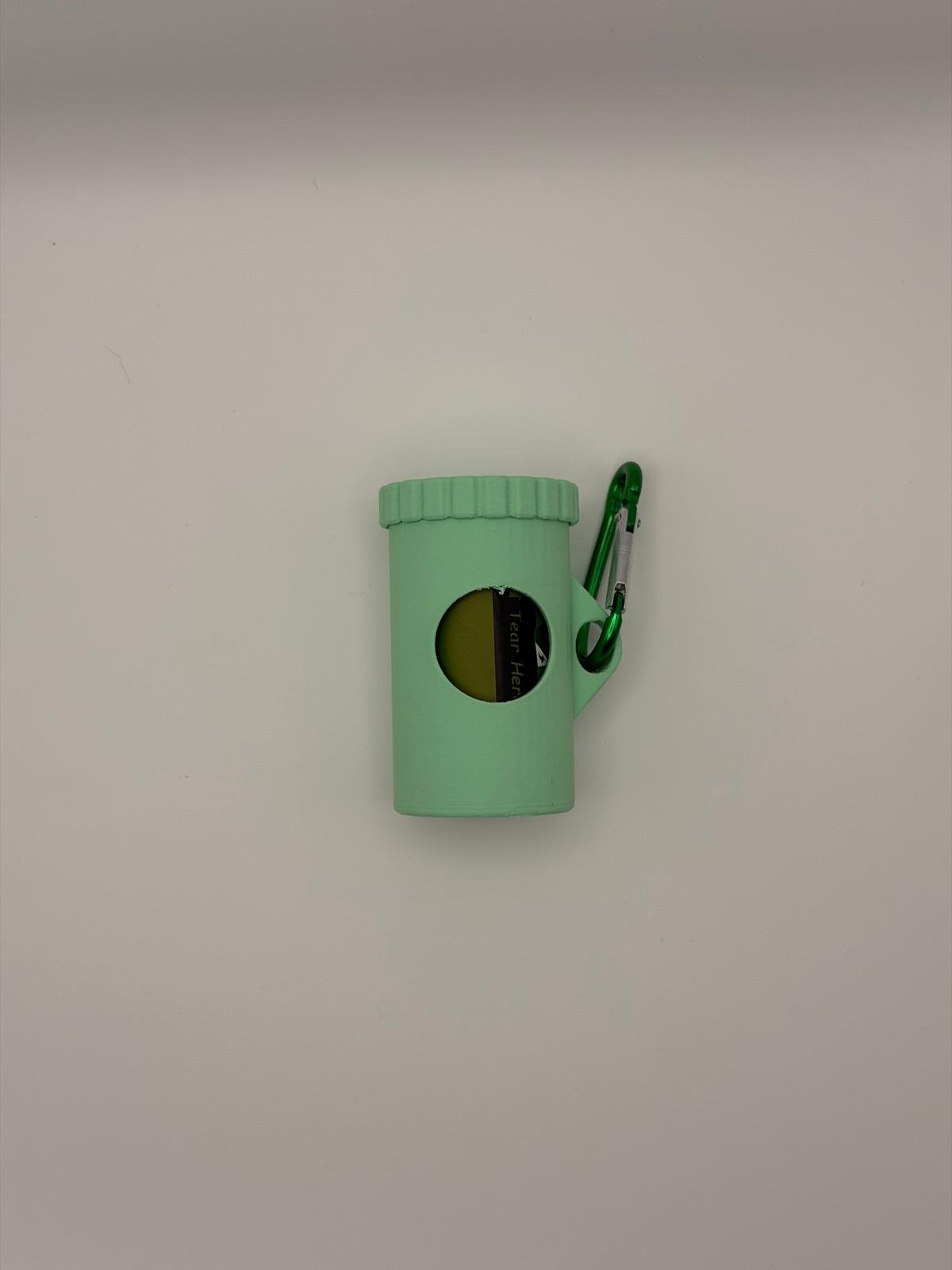 Lime Green Poo Bag Dispenser