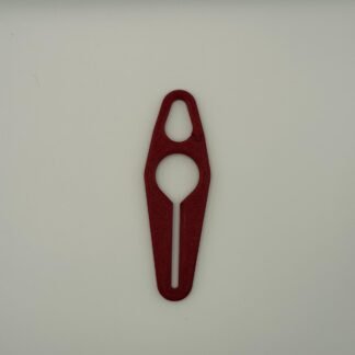 Dark Red Poo Bag Holder