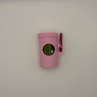 Pink Poo Bag Dispenser