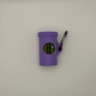 Purple Poo Bag Dispenser