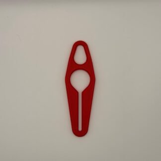 Red Poo Bag Holder