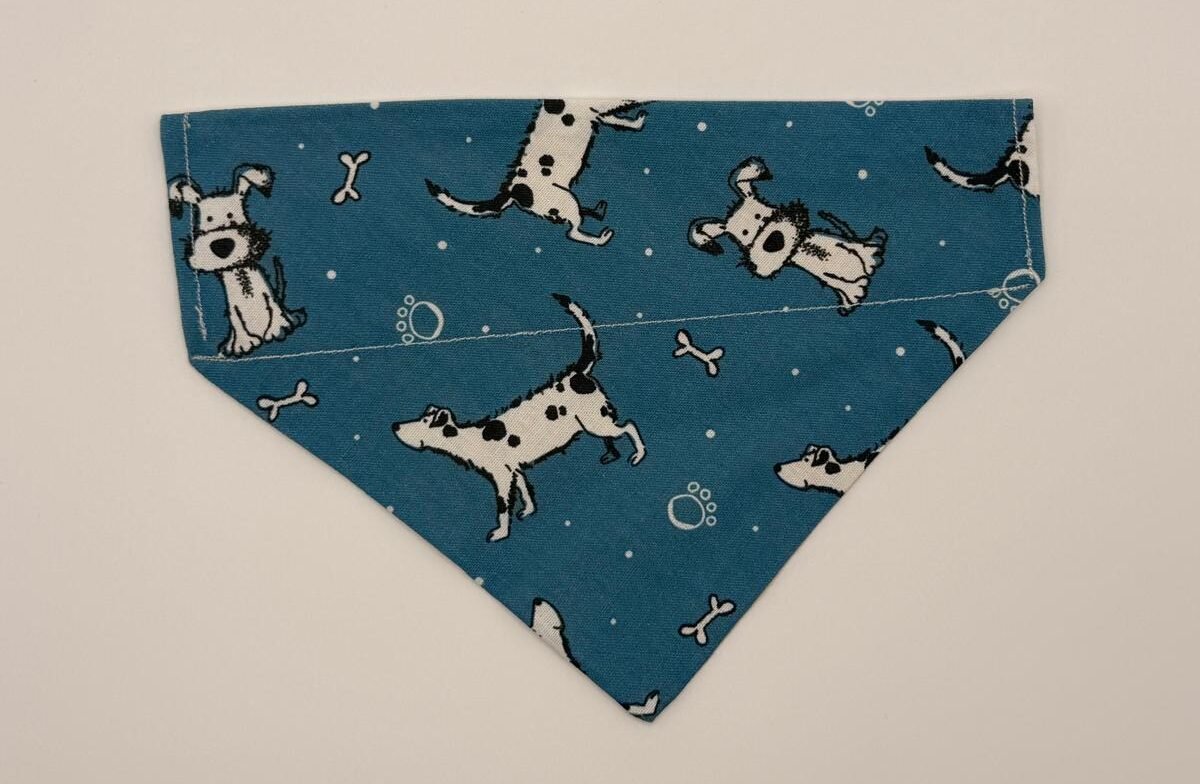 Blue Dog Print