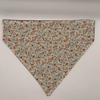 Orange Floral Print