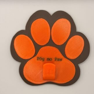 Standard Leash Holder (Brown + Orange)