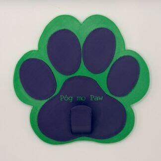 Standard Leash Holder (Green + Purple)